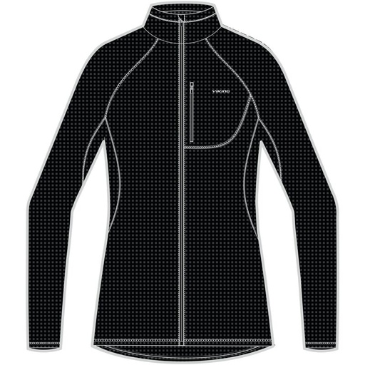  dámska mikina Viking Admont Full Zip black