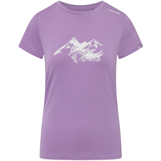 [500/22/5540/4800] women's t-shirt Viking Lenta Bamboo Light purple 