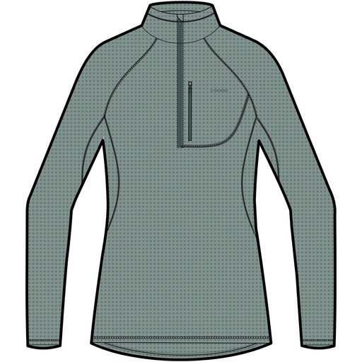 women's sweatshirt viking Admont Lady green