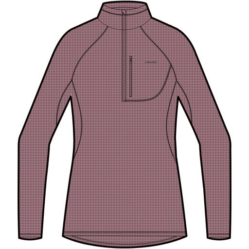 women's sweatshirt viking Admont Lady pink