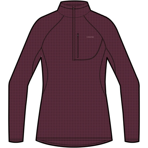 women's sweatshirt Viking Admont Lady claret