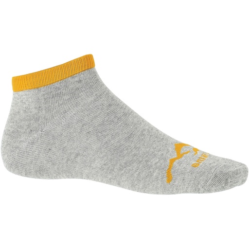 women's socks Viking Boosocks Low Lady grey/yellow