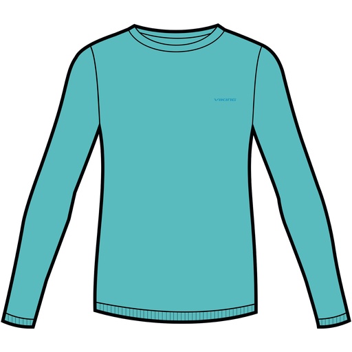termoprádlo Viking Flam Kids Longsleeve light blue