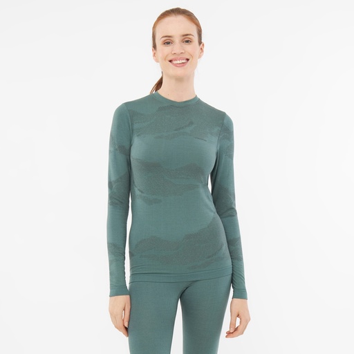 termoprádlo Viking Gasher Lady Longsleeve green