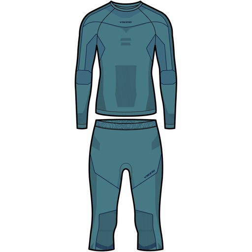 pánske termoprádlo Viking Gary 3/4 Set grey