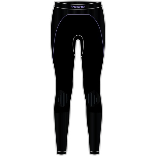 dámske termoprádlo Viking Etna 2.0 nohavice black/purple
