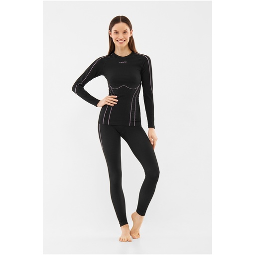 Thermounterwäsche für Damen Viking Etna 2.0 Set black/purple
