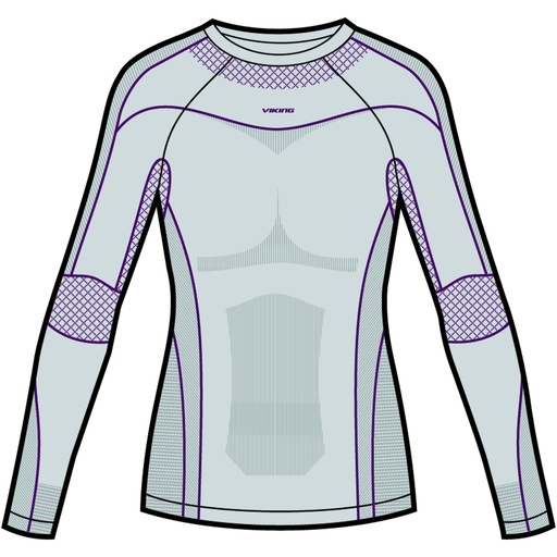 termoprádlo Viking Gaja Longsleeve grey