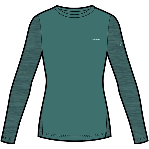 termoprádlo Novena Lady Longsleeve green