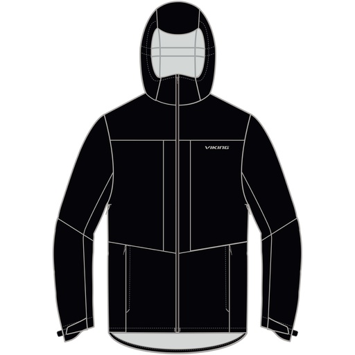 [700/28/3589/0900] Herrenjacke Viking Numani Man black