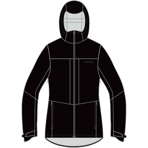[700/28/3588/0900] Damenjacke Viking Numani Lady black