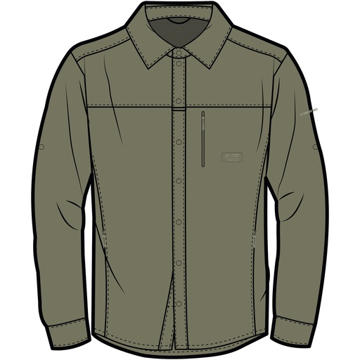 [500/28/9374/7400] men's shirt Viking Arepi Man olive