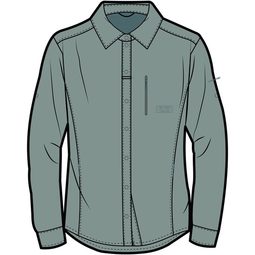 [500/28/9375/7300] women's shirt Viking Arepi Lady light turquoise