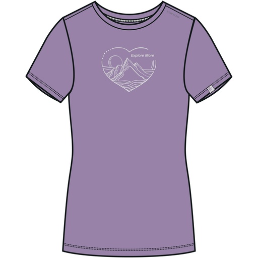 [500/22/5540/4803] women's t-shirt Viking Lenta Bamboo Light Lady purple