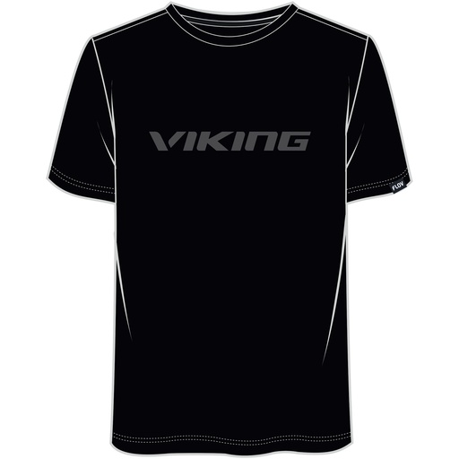 [500/28/3957/0908] Herren-T-Shirt Viking Team Wear Man black