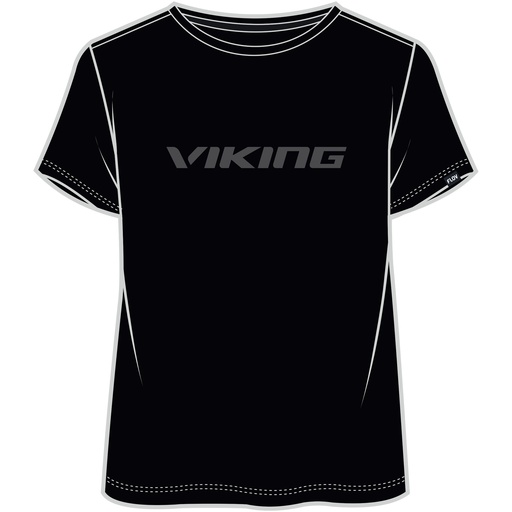 [500/28/5739/0908] Damen-T-Shirt Viking Team Wear Lady black