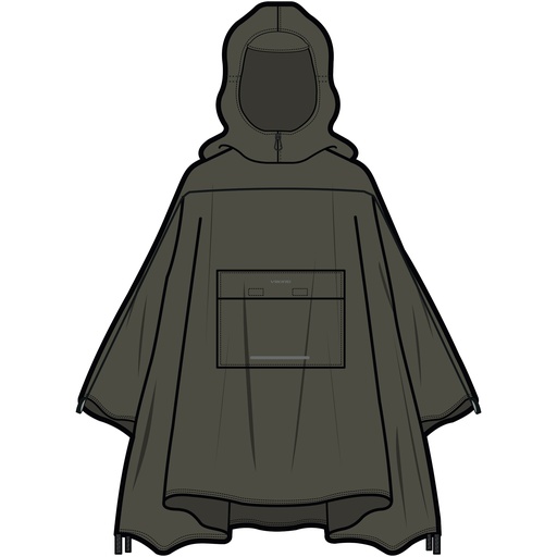 [700/28/3500/7400/UNI] poncho Viking Vesper Backpack green